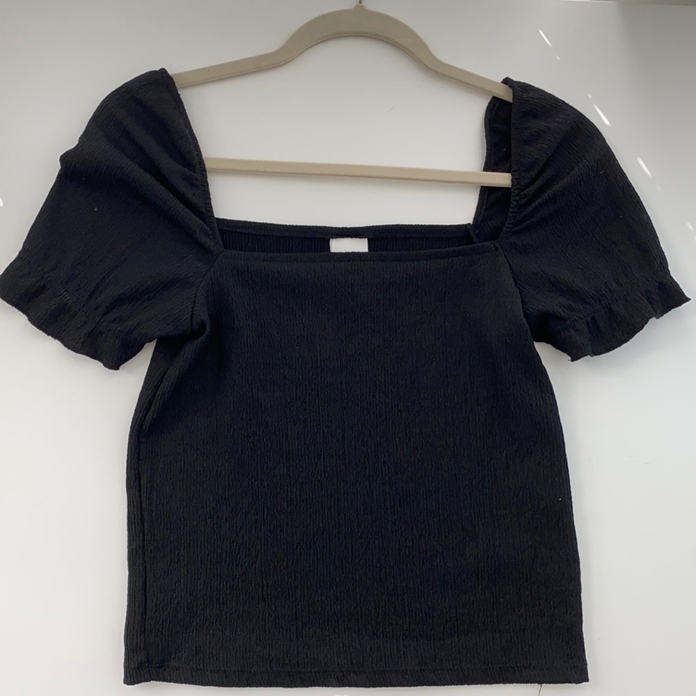 H&M square neck top